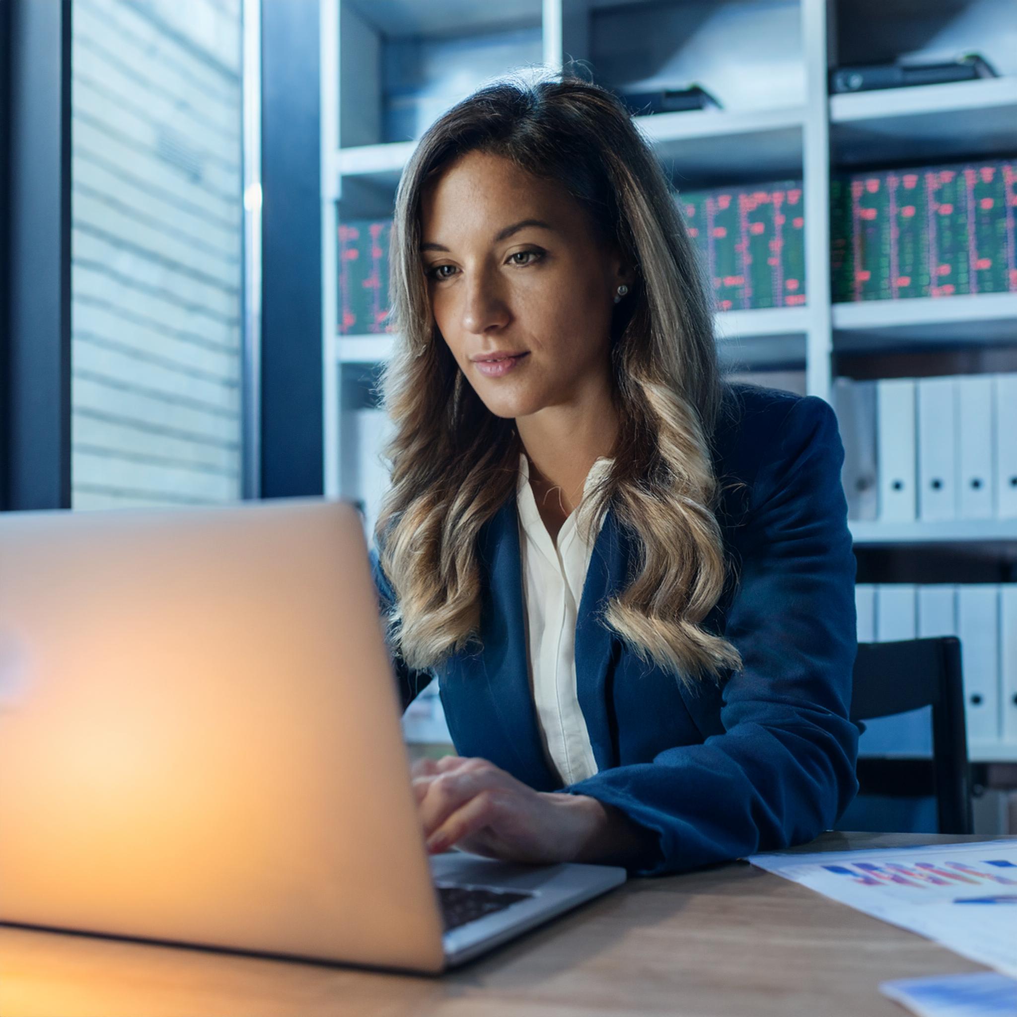 Firefly Photograph of a person doing digital marketing in ur office 31708